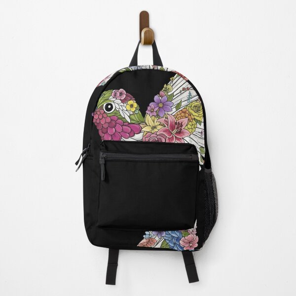 Item preview, Floral Hummingbird – Botanical Illustration in Organic Style designed and sold by AV.