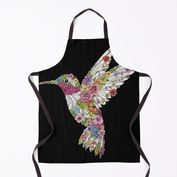 Item preview, Floral Hummingbird – Botanical Illustration in Organic Style designed and sold by AV.