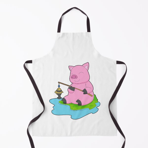 Item preview, Pig Angler Fish Fishing designed and sold by Snabdesign84.