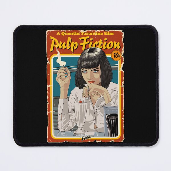 Item preview, Mia Wallace Milkshake – Vintage Comic Book Style Art designed and sold by Vudu! ⚡ Studio.