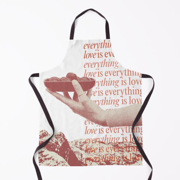 Item preview, Love is everything and so is food designed and sold by Bellamaebella.
