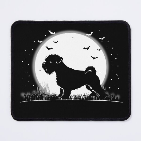 Item preview, Affenpinscher Dog – Halloween Moon Silhouette designed and sold by The Real Life Symphony.