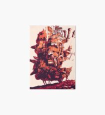 Howl's Moving Castle Art Board