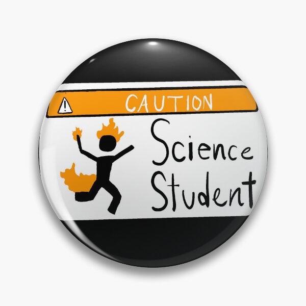 Item preview, Caution: Science Student designed and sold by Hampsoner.