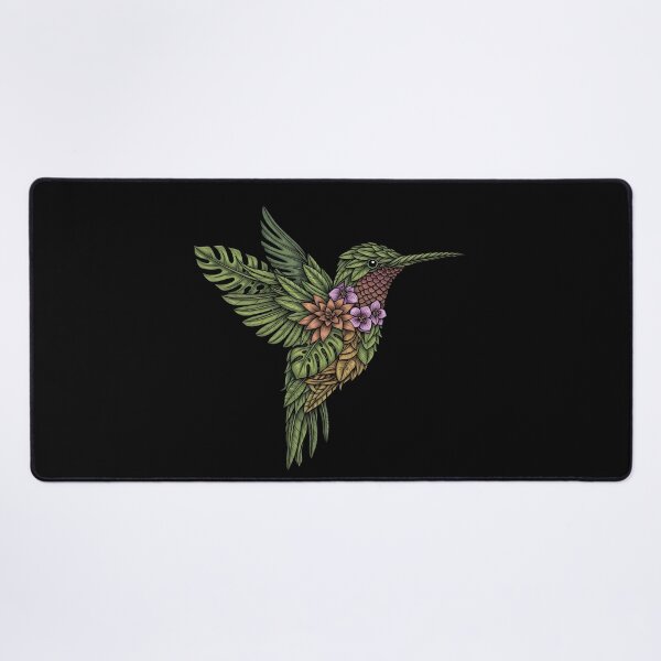 Item preview, Floral Hummingbird – Botanical Illustration in Organic Style designed and sold by AV.