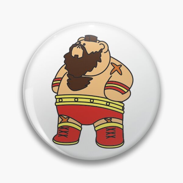 Item preview, bears and fighters - zangief designed and sold by MAISON-MACARONI.