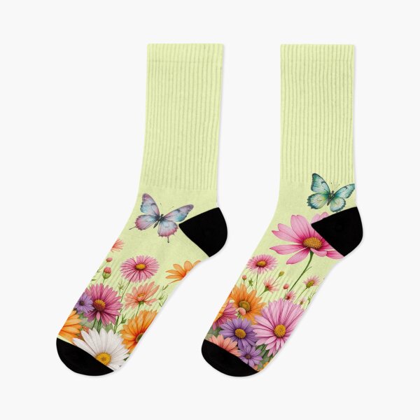 Artikelvorschau, Bunte Schmetterlinge und Blumen – Lebendiges Naturkunstdesign entworfen und verkauft von TheRamesCo.