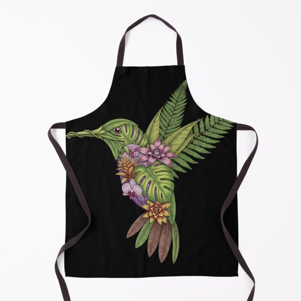 Item preview, Floral Hummingbird – Botanical Illustration in Organic Style designed and sold by AV.