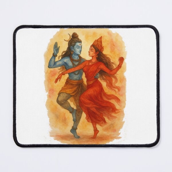 Item preview, Cosmic Dance of Shiva and Shakti | Divine Union designed and sold by GarimpoCosmico.