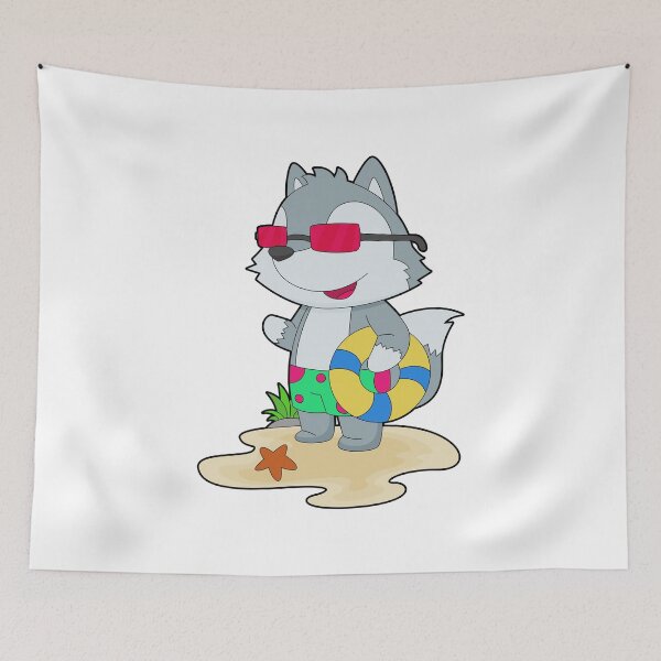 Item preview, Wolf Beach Inflatable float Summer designed and sold by Snabdesign84.