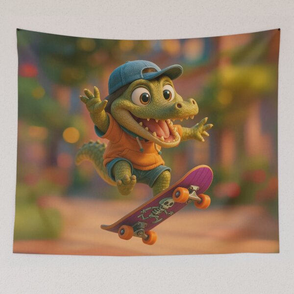 Item preview, Skater Crocodylomorph designed and sold by Sillytoe.