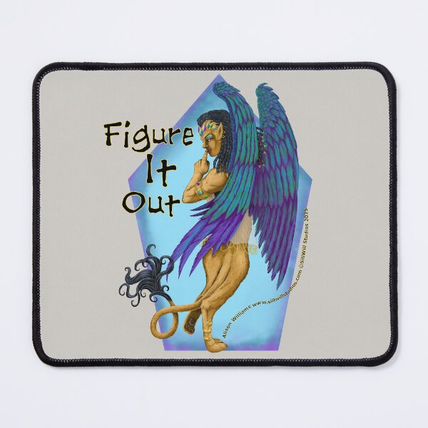 Item preview, The Sphinx knows you can figure it out! designed and sold by SillWillStudios.