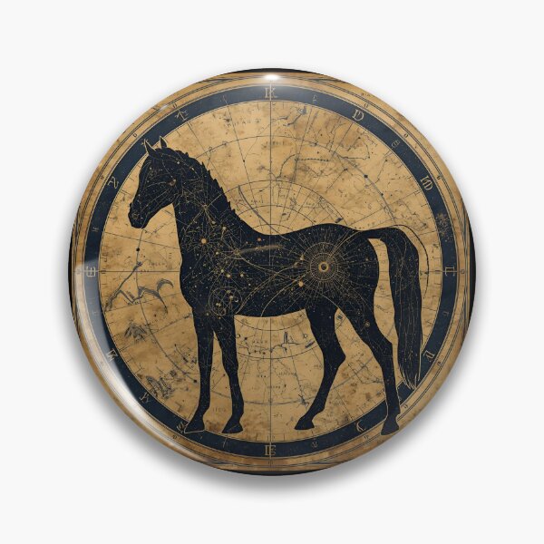 Item preview, Friesian as a Celestial Map designed and sold by Friesian-Fan-S.