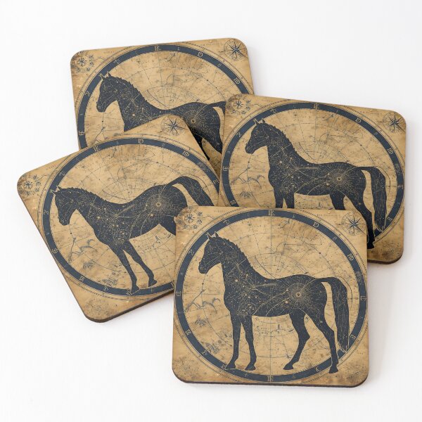 Item preview, Friesian as a Celestial Map designed and sold by Friesian-Fan-S.