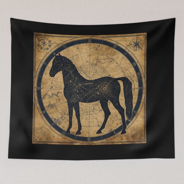 Item preview, Friesian as a Celestial Map designed and sold by Friesian-Fan-S.