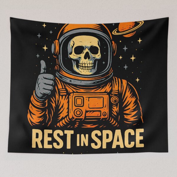 Item preview, Rest In Space designed and sold by skoolsarecool.
