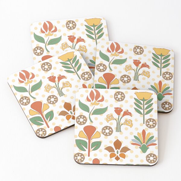 Item preview, Retro Flower Power Pattern – Colorful 70s Groovy Floral Design designed and sold by SimpleUla.