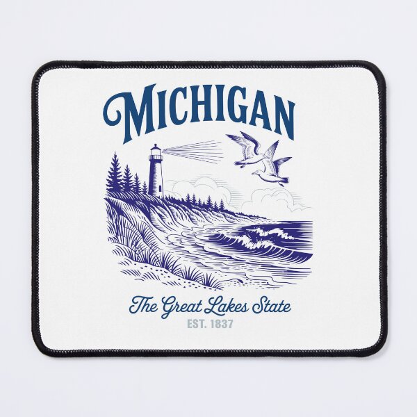 Item preview, Michigan | The Great Lakes State | Est. 1837 designed and sold by SaltyLass.