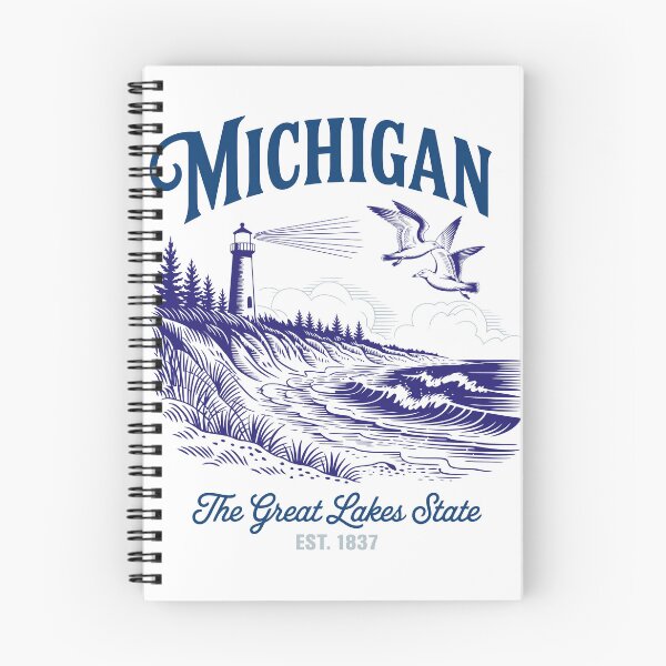 Item preview, Michigan | The Great Lakes State | Est. 1837 designed and sold by SaltyLass.