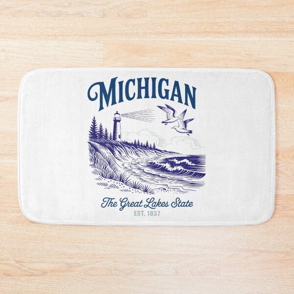 Item preview, Michigan | The Great Lakes State | Est. 1837 designed and sold by SaltyLass.