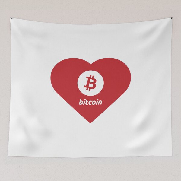 Item preview, Bitcoin - love designed and sold by joshuanaaa.