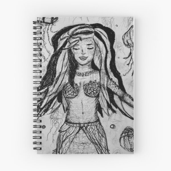 Item preview, Mermaid Jellyfish Ctenophore Sketch designed and sold by LouisianaLady.