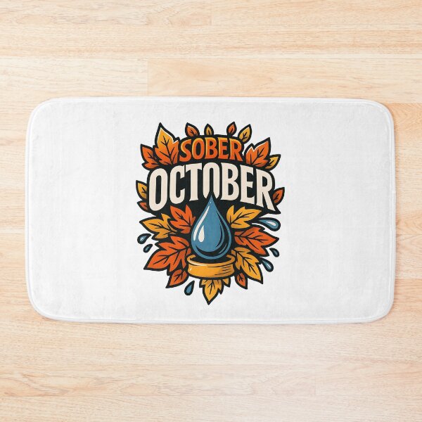 Item preview, Sober October – Autumn Vibes (Not Drinking) designed and sold by ElLocoMus.