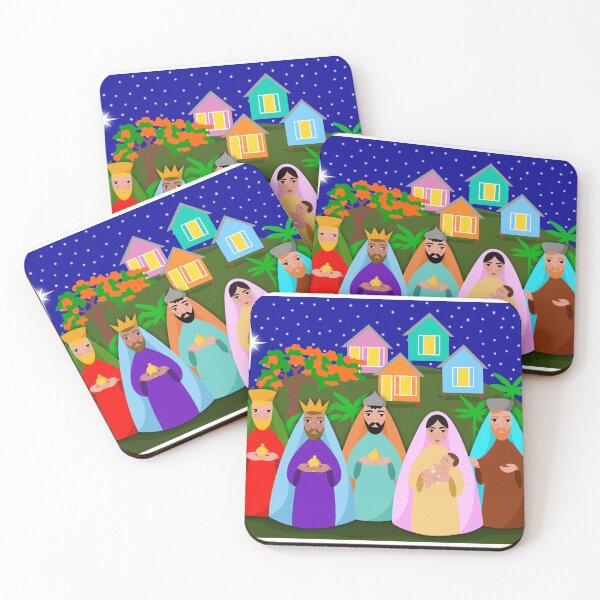 Item preview, Puerto Rican Nativity 2025 designed and sold by Rosita Martinez Art.