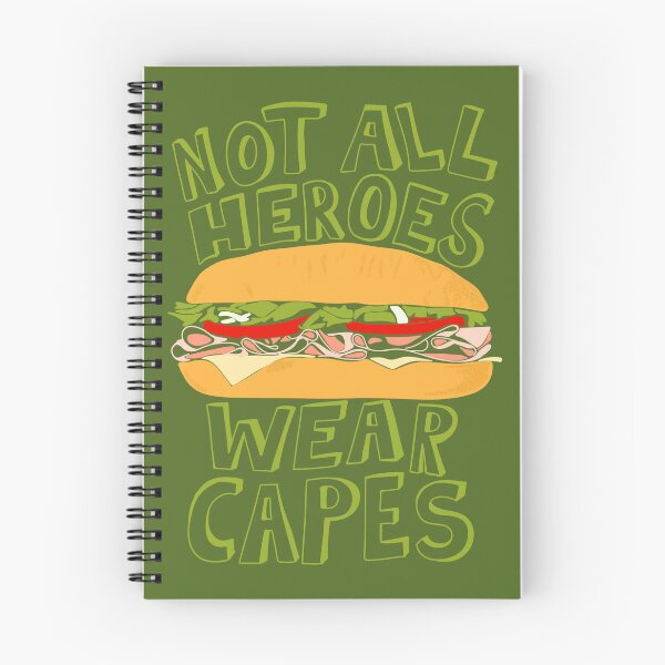 Item preview, Not All Heroes Wear Capes designed and sold by awkwarddesignco.