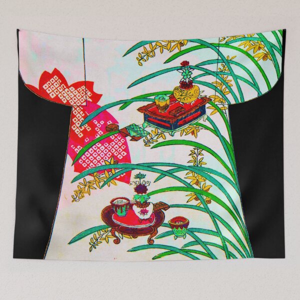 Item preview, Tea Among Blossoms - V2 designed and sold by WheelieGdArt.