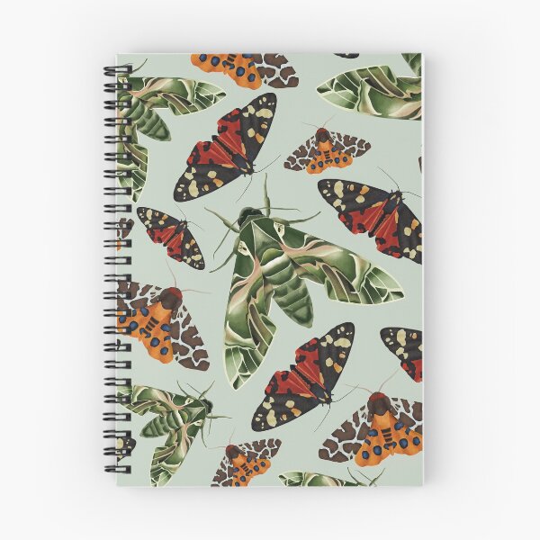 Item preview, Moth Pattern designed and sold by Paper Bee Gift Shop.