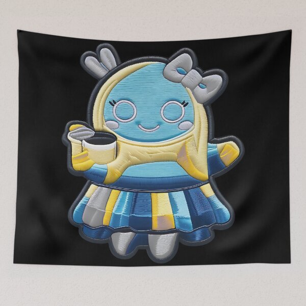 Item preview, Cute Ghost Coffee Lover Illustration designed and sold by ArtDesignTp.