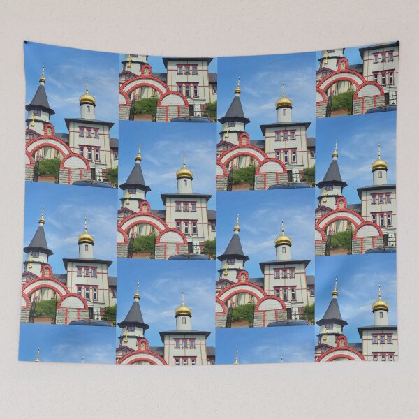 Item preview, Narva Orthodox Church with Golden Domes – Estonia designed and sold by MyyVibe.