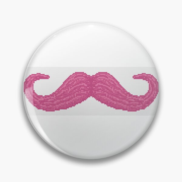 Item preview, Pixel Art Markiplier 'stache (white background) designed and sold by FlyingJackalope.
