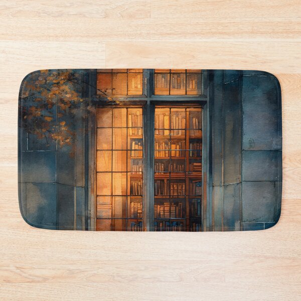 Item preview, The Enchanted Library Window designed and sold by oanaunciuleanu.