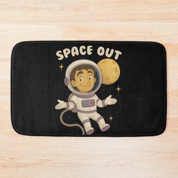 Item preview, Space Out – Cute Kawaii Astronaut Shrugging Design | Funny Space Aesthetic designed and sold by Lazy T Co..