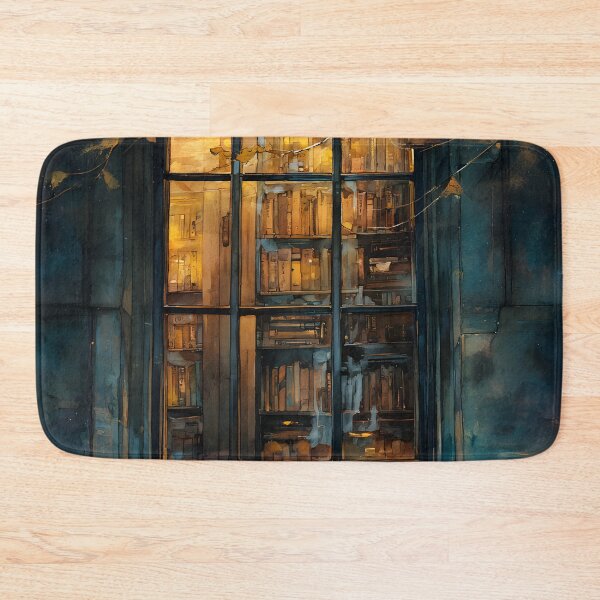 Item preview, The Enchanted Library Window designed and sold by oanaunciuleanu.