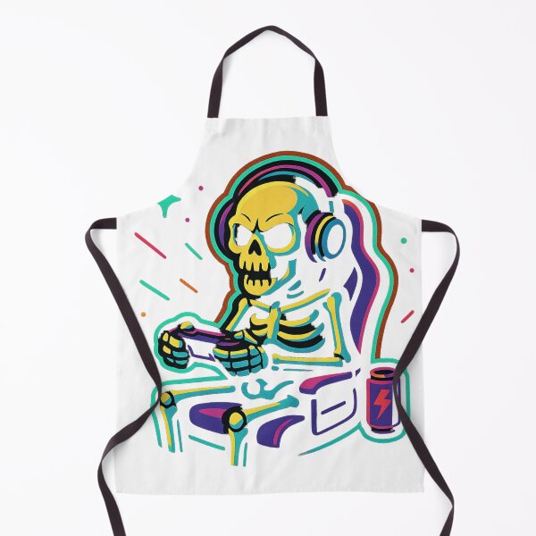 Item preview, Skeleton Gamer Chair Neon Glow designed and sold by Design Express.