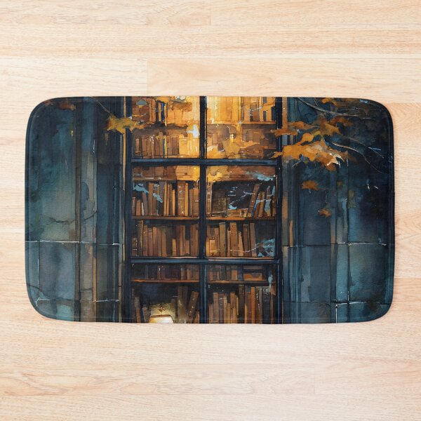 Item preview, The Enchanted Library Window designed and sold by oanaunciuleanu.