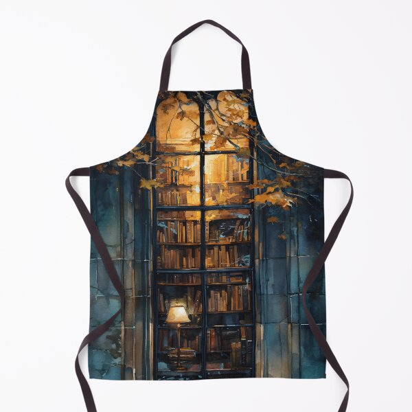 Item preview, The Enchanted Library Window designed and sold by oanaunciuleanu.