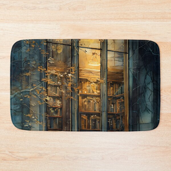 Item preview, The Enchanted Library Window designed and sold by oanaunciuleanu.