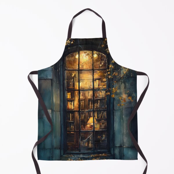 Item preview, The Enchanted Library Window designed and sold by oanaunciuleanu.