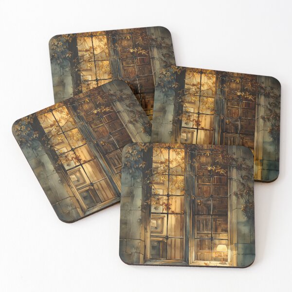 Item preview, The Enchanted Library Window designed and sold by oanaunciuleanu.