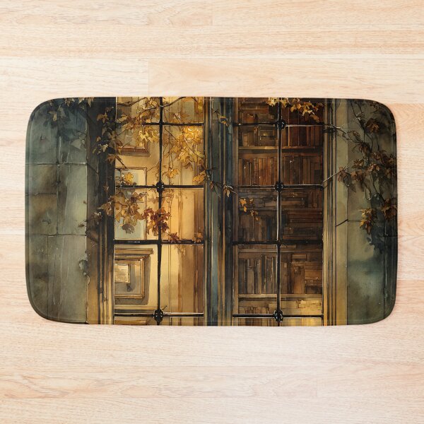 Item preview, The Enchanted Library Window designed and sold by oanaunciuleanu.