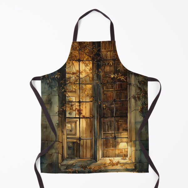 Item preview, The Enchanted Library Window designed and sold by oanaunciuleanu.
