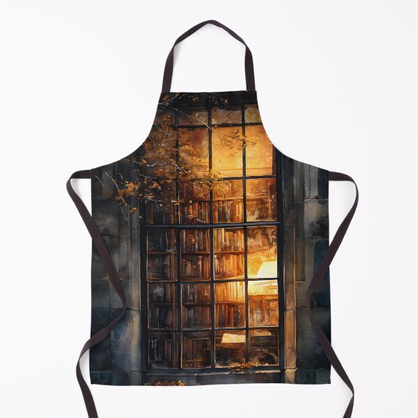 Item preview, The Enchanted Library Window designed and sold by oanaunciuleanu.