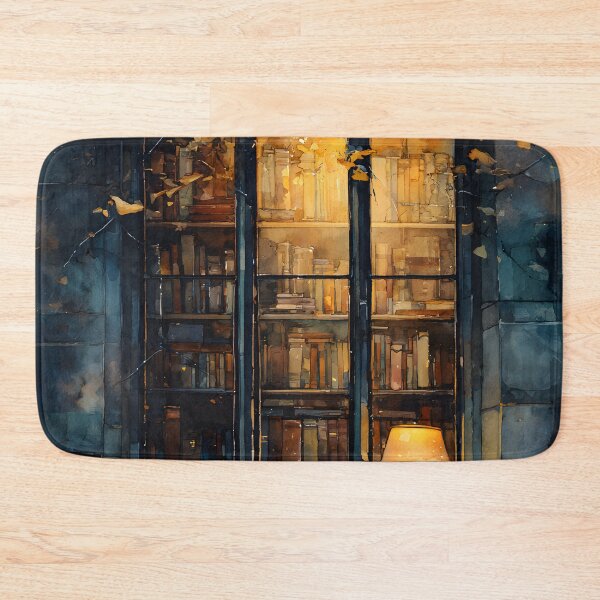 Item preview, The Enchanted Library Window designed and sold by oanaunciuleanu.