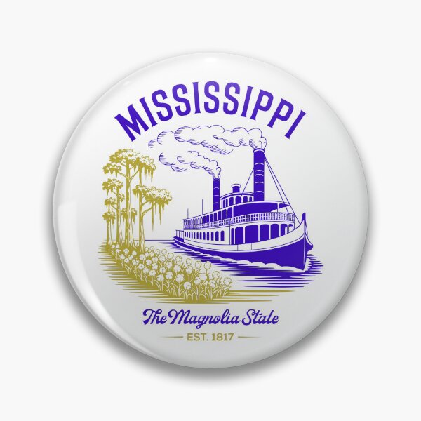 Item preview, Mississippi | The Magnolia State | Est. 1817 designed and sold by SaltyLass.
