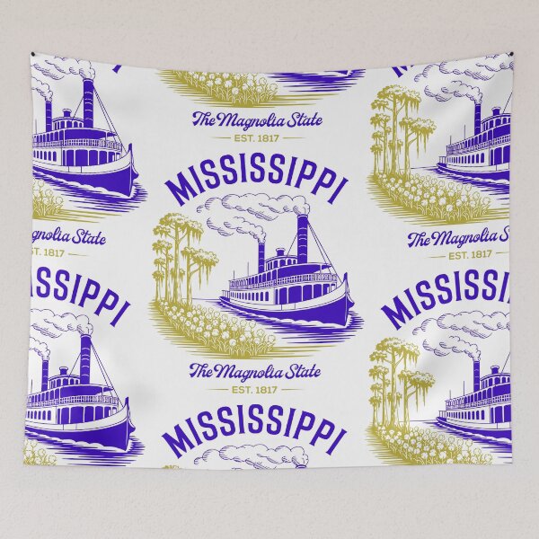 Item preview, Mississippi | The Magnolia State | Est. 1817 designed and sold by SaltyLass.