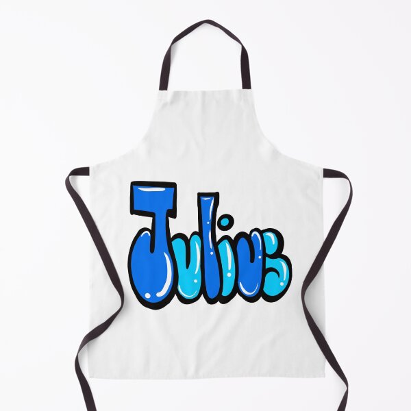 Item preview, Julius name in blue graffiti calligraphy Top 10 best personalized gifts for boys and men named Julius designed and sold by Artonmytee.